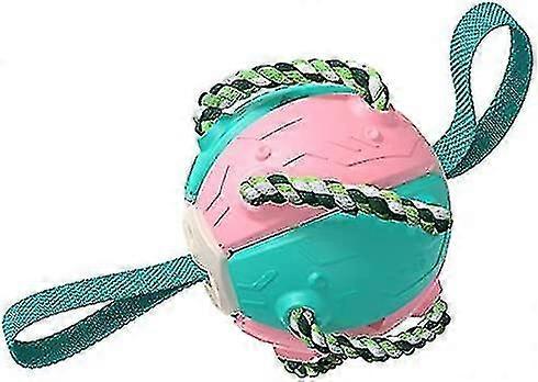 Dog Ball With String Interactive Ball Toy, Pet Toy Flying Saucer Ball, Flying Saucer Ball Dog Toy Puppies Toy