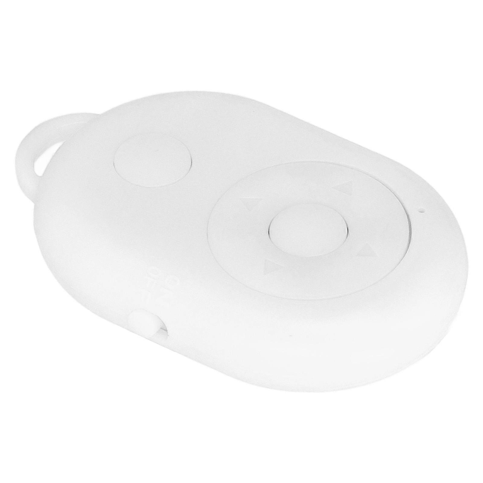 Phone Remote Control BT 4.0 10m USB Type C Charging Selfie Clicker for Giving A Like Page Turning Shooting White 