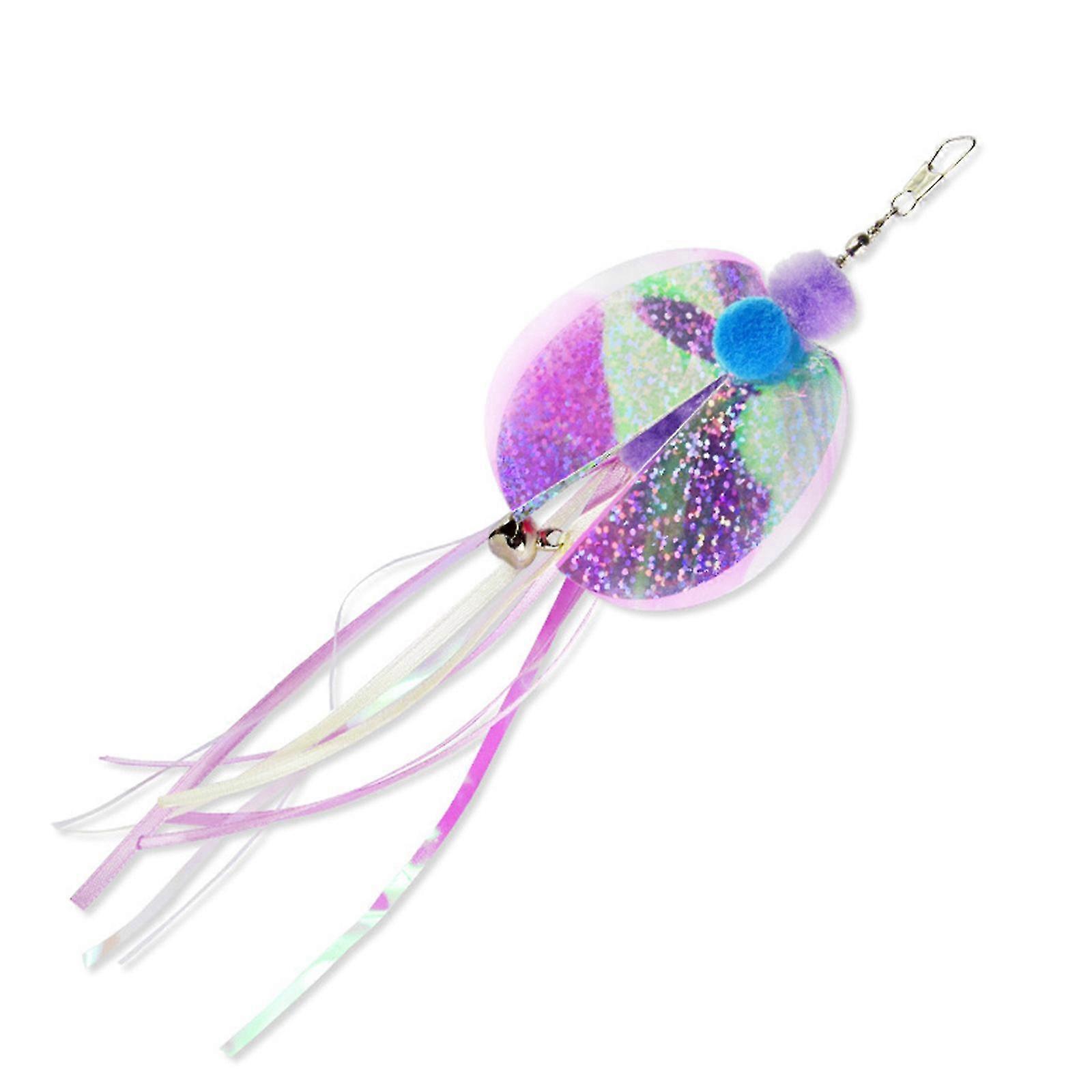 Simulation insect feather replacement head delicate cat toy tease cat pole butterfly tease cat stick replacement head