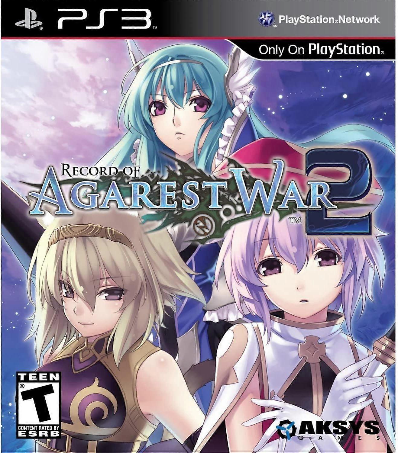 Record of Agarest War 2 Standard PS3 Game