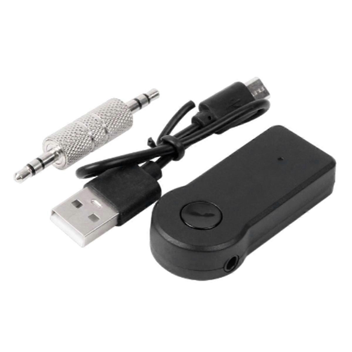 Bluetooth-Compatible Launcher Embedded Microphone 3.5mm Jack Audio Receiver Transmitter Wireless Ha