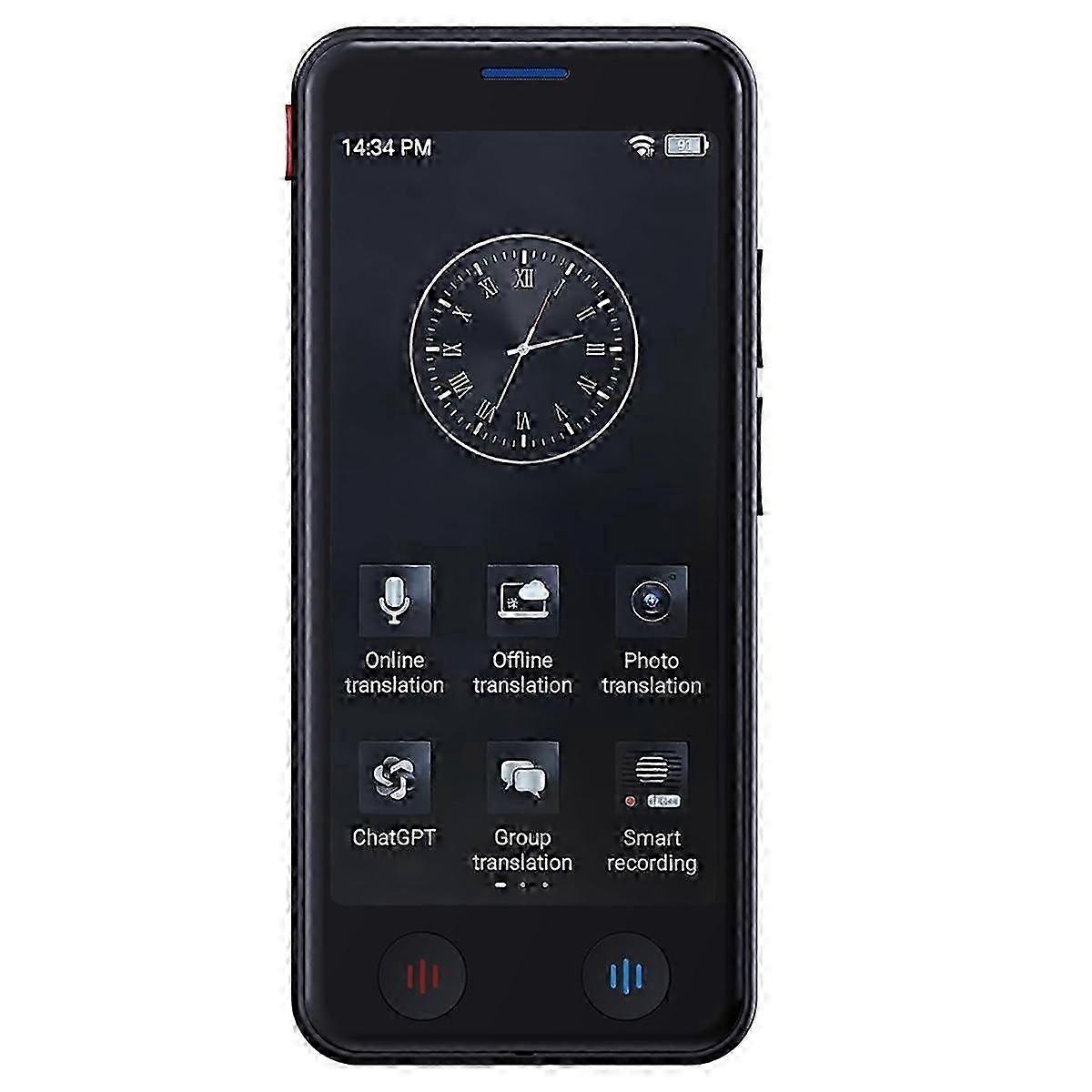 Portable Language Translator Device,ai Instant Two-way 139 Foreign Translator For Business Travel S