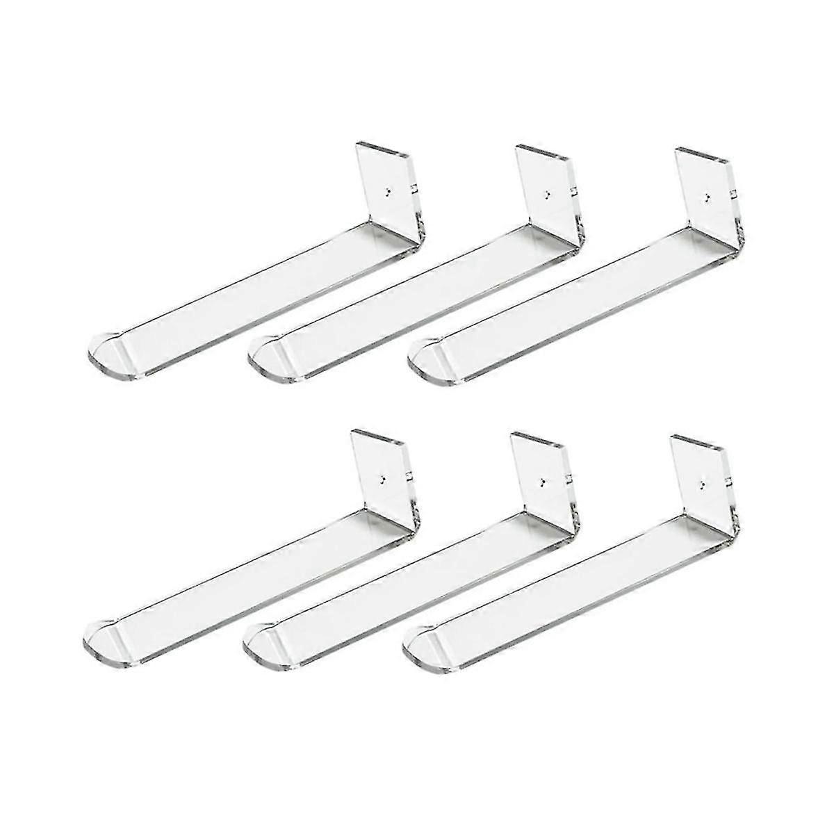 Acryl-Haarspangen-Display-Ständer, 6 Stück Haarspangen-Display-Ständer L-förmiger Haarnadel-Display-Halter, Haar C