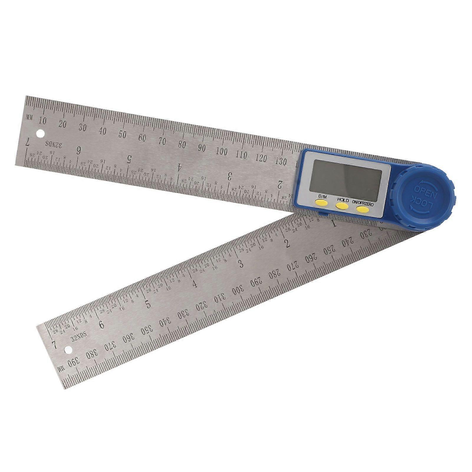 Digital Protractor Multifunctional Angle Ruler Finder Meter Stainless Steel Woodworking Ruler Goniometer