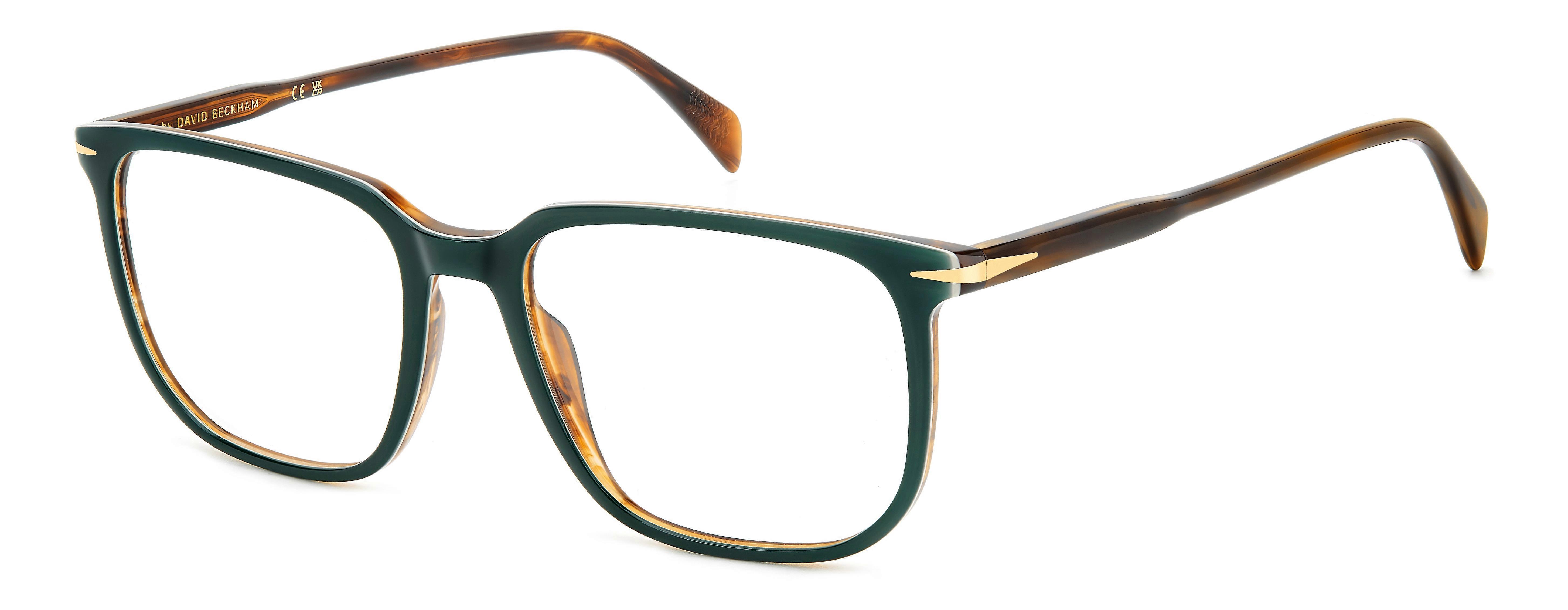 Eyewear Frames DAVID BECKHAM DB 1141 RFD GREEN STRIPPED BROWN 54/18/145 MAN