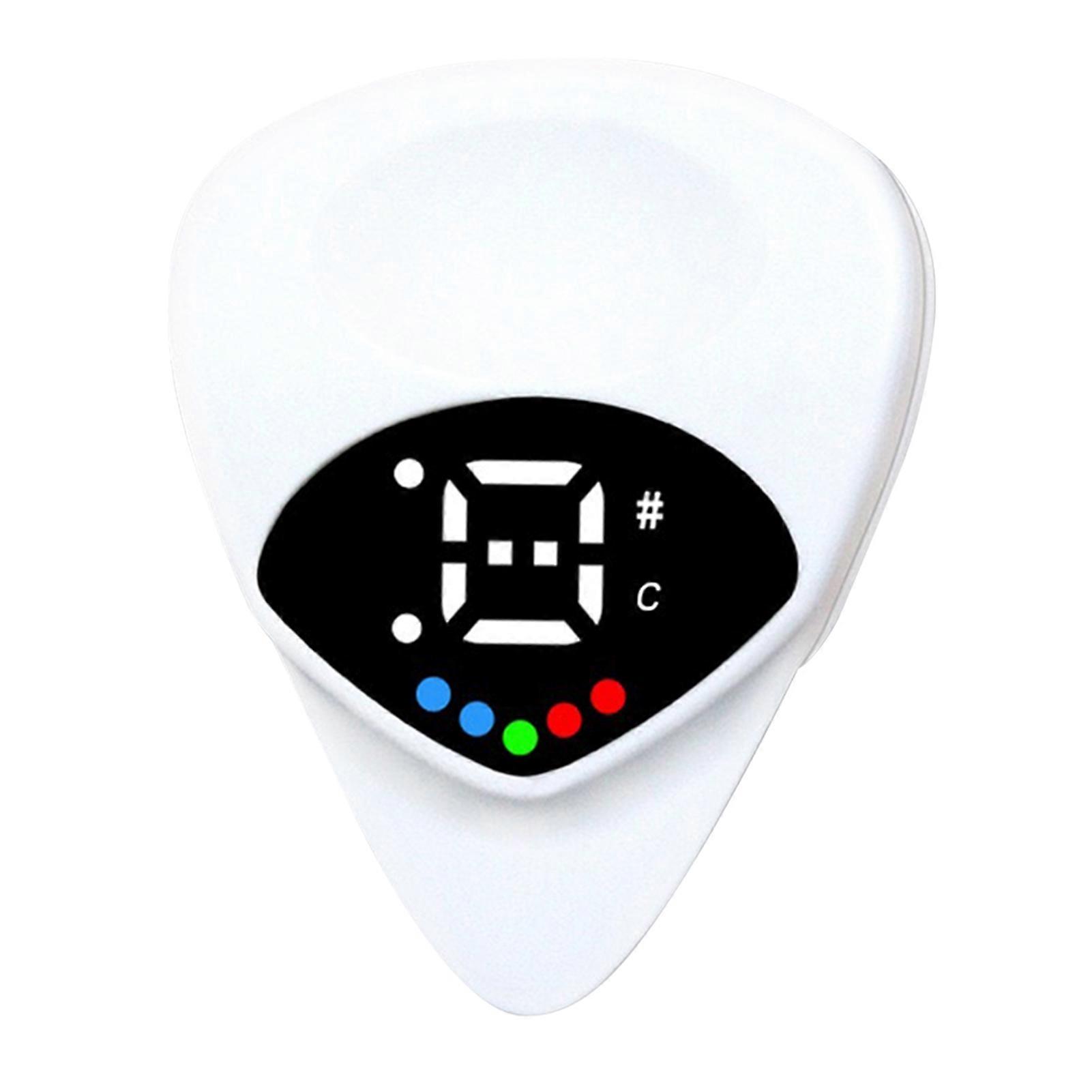 2 in 1 Picks Tuner Portable Compact Guitar Tuner Present for Music Lovers