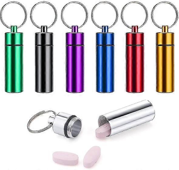 A set of mini pill boxes