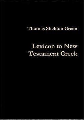Lexicon to New Testament Greek