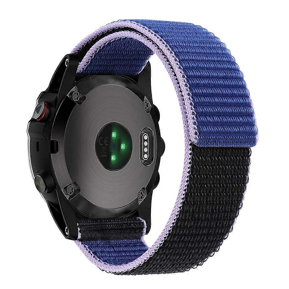 For Garmin Forerunner 965/955/945/935 Adjustable Watch Strap Stitching Nylon Loop Wrist Band