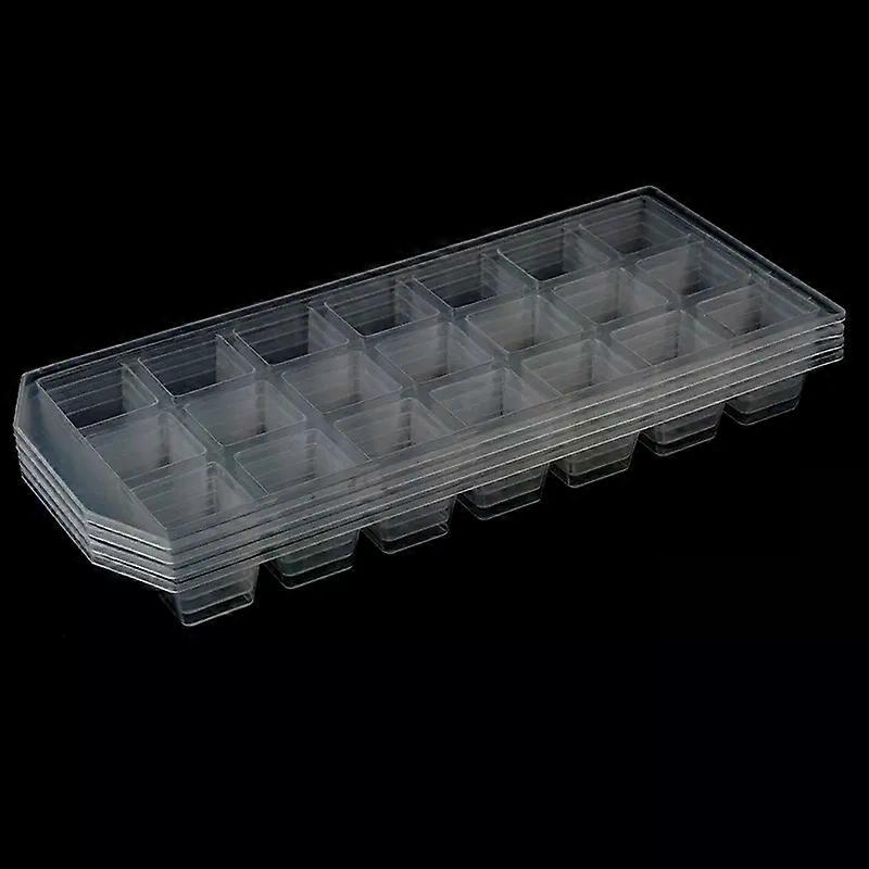 21Grid Ice Cube Pudding Maker Mold Refrigerator Ice Mould Tray Tool Plastic Bar