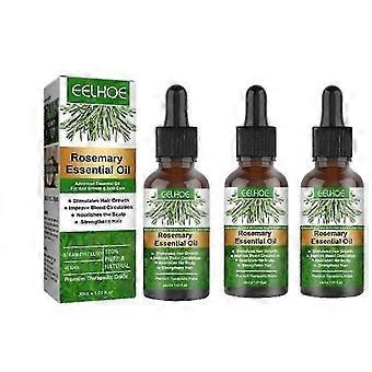 3 Pcs  Rosemary Treatment Hair Growth Hair Growth Salon Hair Repair Serum  Anti Preventin