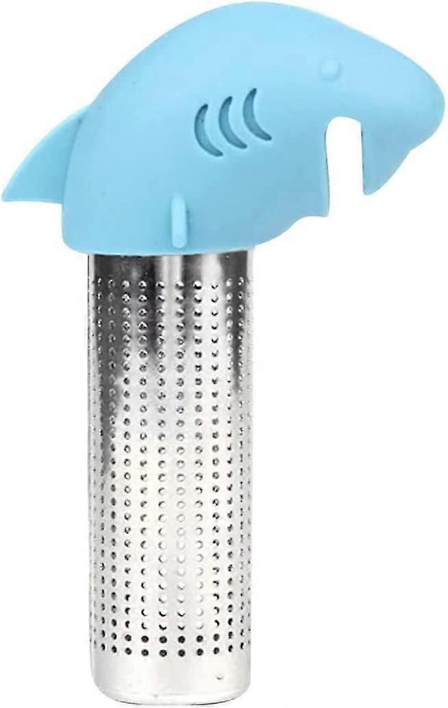 Cartoon Tea Infuser Creative Shark Head Design Tea Strainer Hanging Tea Steeper compatible Green Tea Fruit Tea