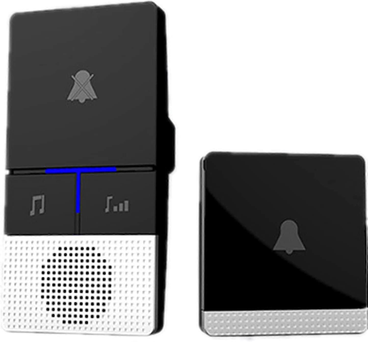 Self-powered Wireless Doorbell - No Wires And Batteries Required, Waterproof And Stable Signal, Also