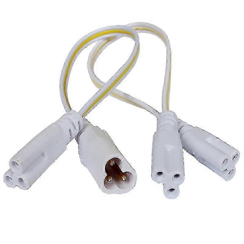 2er-Pack 3-poliges LED-Verbindungskabel für T5/T8 Deckenleuchten & integrierte Röhre (Tageslicht)