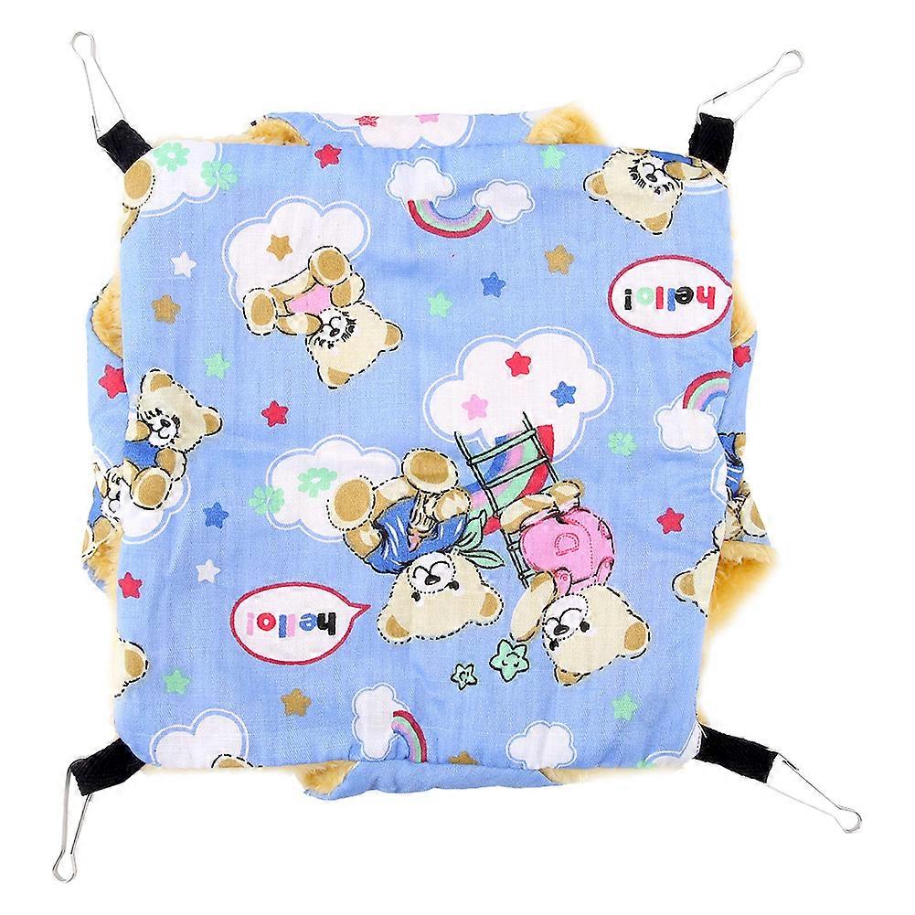 Soft Dual Layer Pet Hammock Hanging Bed Pet Blanket for Small Animals