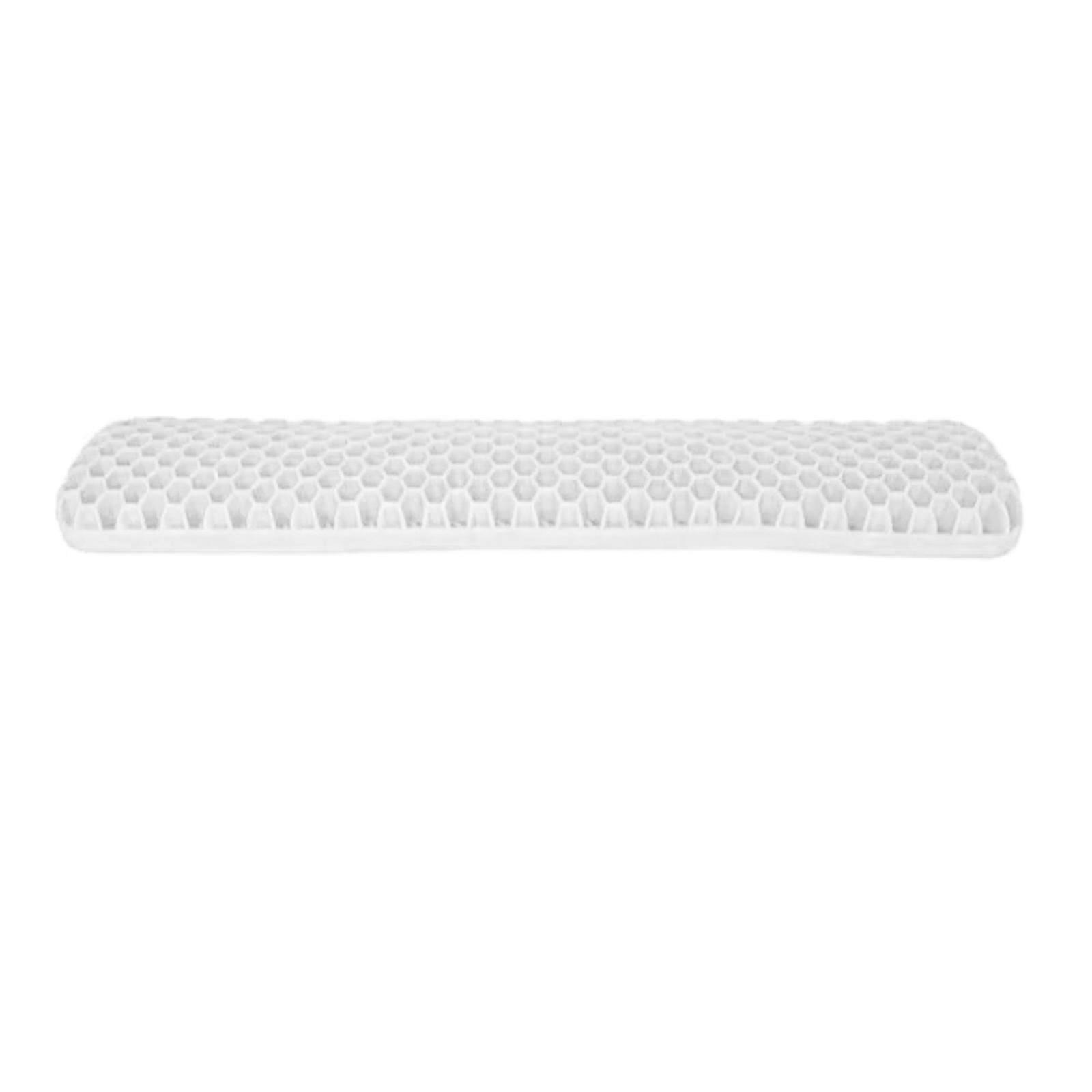 Keyboards Wrist Rest Pad Keyboards Wrist Support Pad With NonSlip Base Honeycombs Wrist Rest for Desk White