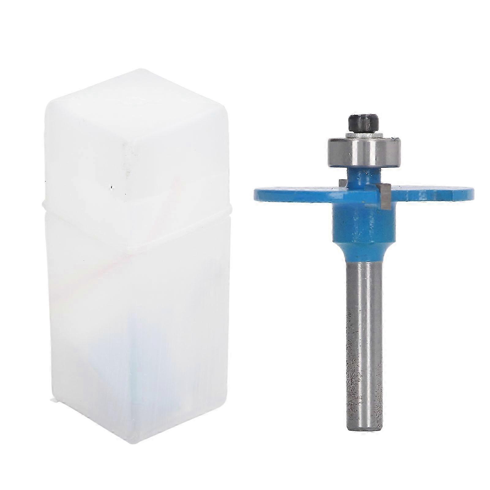 1/4in Shank Edge Round Over Bit Cemented Carbide Ball Milling Cutter Roundover Router Bit