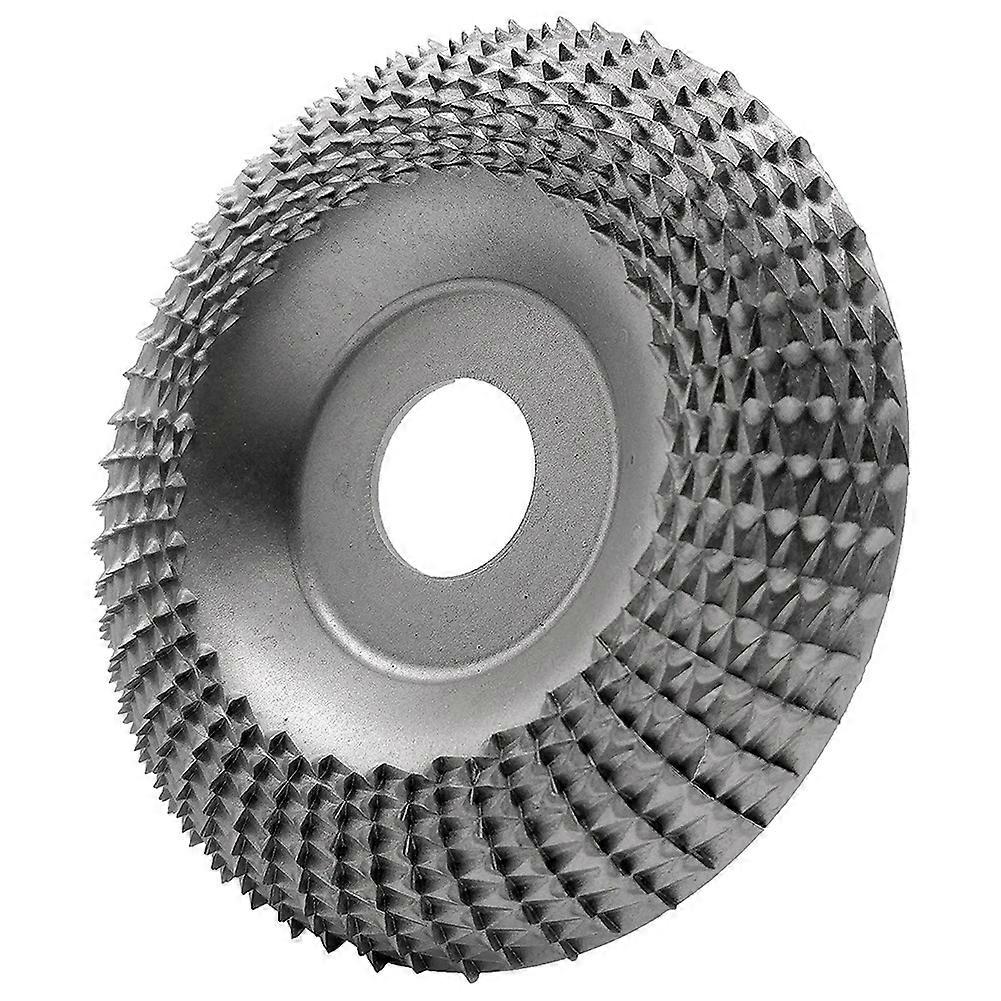 7/8 Inch Bore Wood Grinding Wheel Carving Disc(100mm, Arc Type)