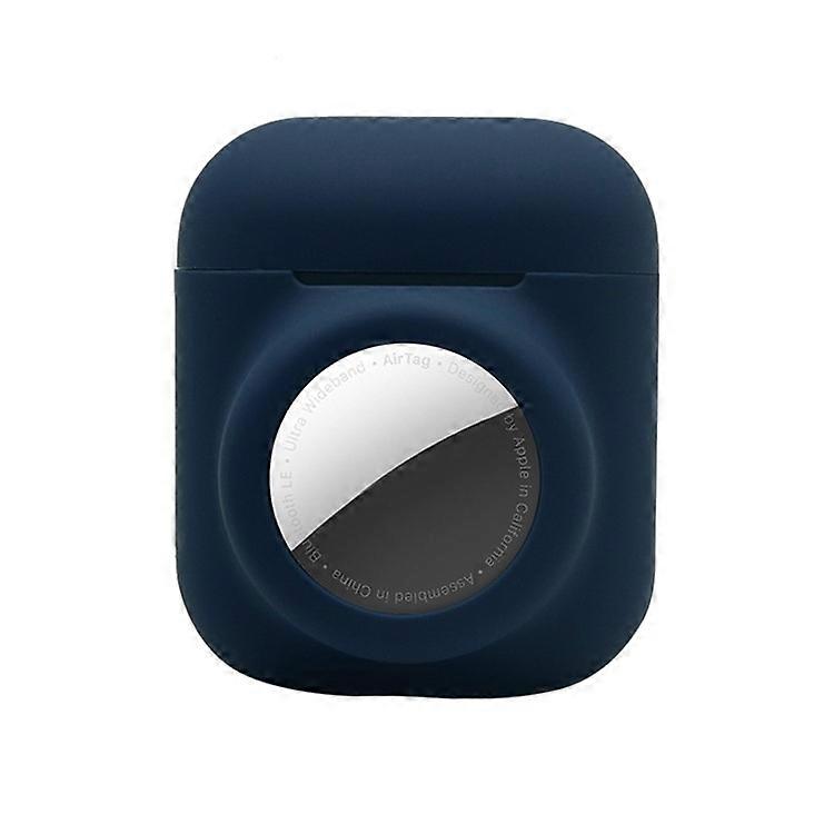 2-in-1 Silicone Protective Cover Case Compatible For Apple AirPods with Charging Case (2016)/(2019) / AirPods with Wireless Chargi