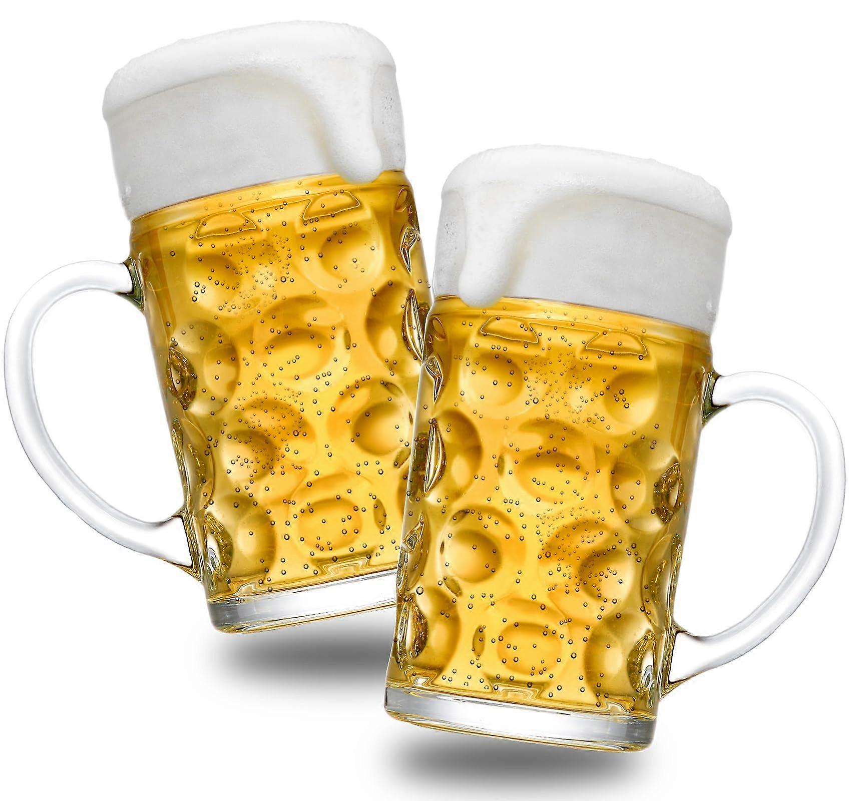 2 Pack Large Heavy-Duty Mug for Bar 1.2 L /40 oz