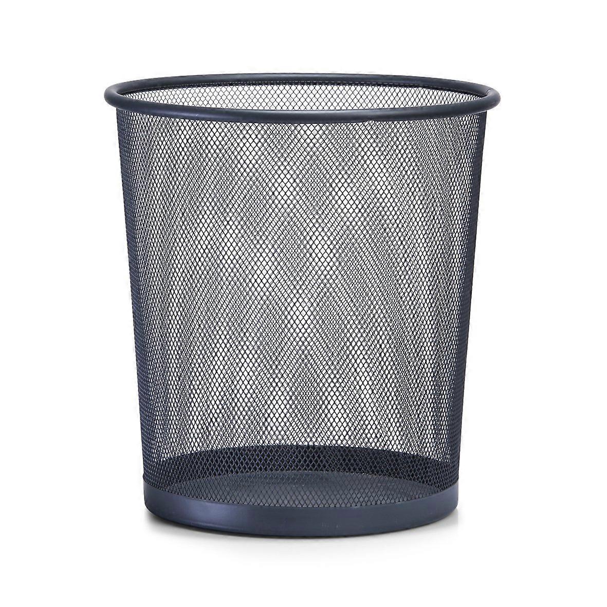 Mesh Coal Waste Basket 26 x 28 cm for Home or Office - Durable Metal Trash Can with Stylish Design and Versatile Use
