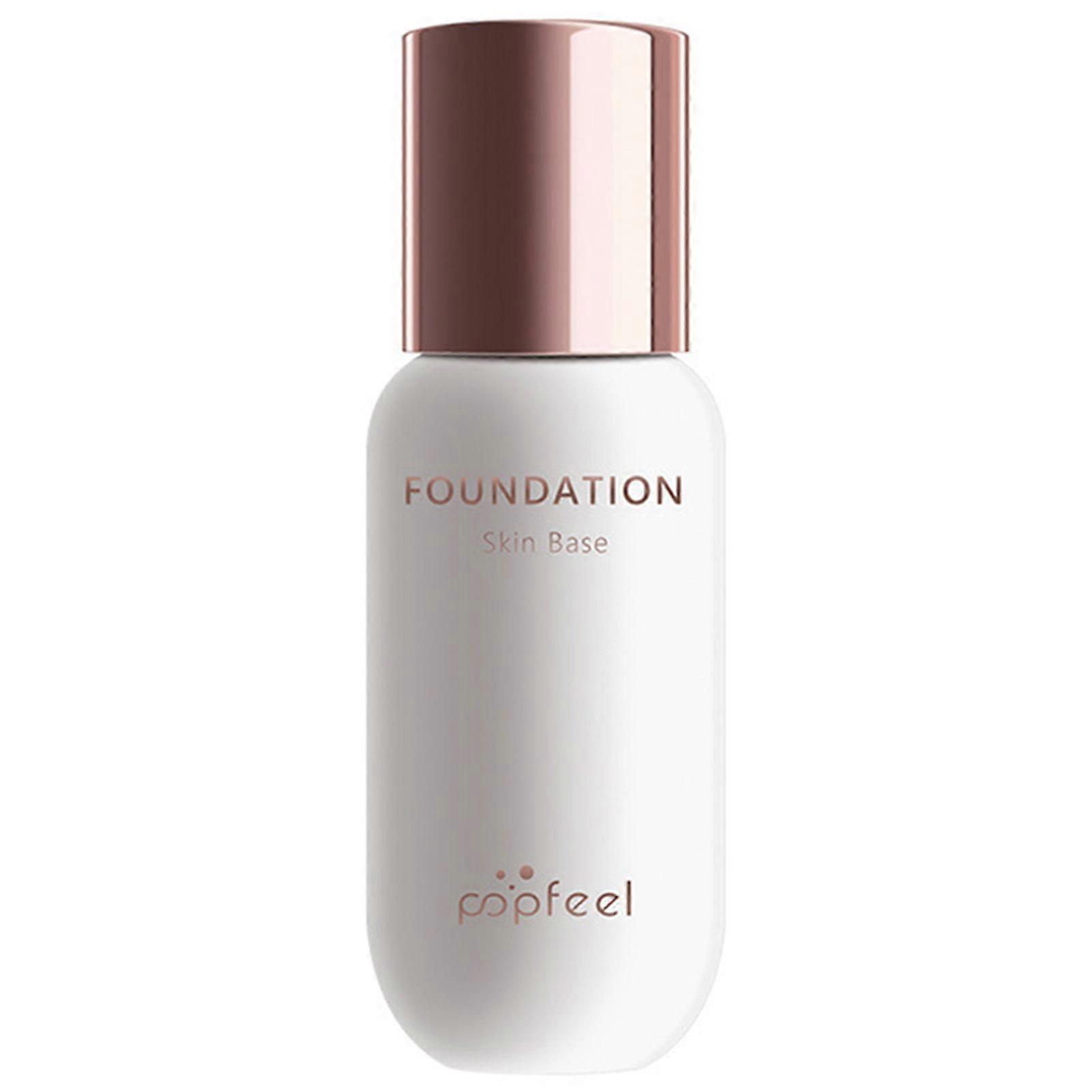Color Changing Liquid Foundation Lightweight Full Coverage Primer Long Lasting Liquid Makeup Base Cream