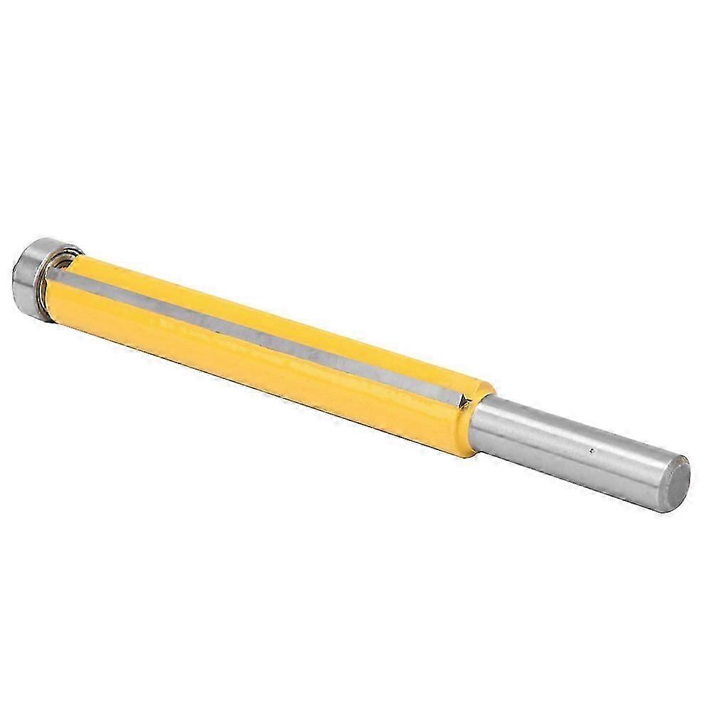 8mm Shank Router Bit Woodworking Milling Cutter With Bearing Flush Trim Bit for Trimming(8*12.7*76.2mm )