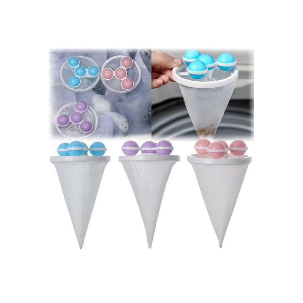 Cozycache Laundry Lint Remover, Cozycache Floating Lint Hair Catcher Ball