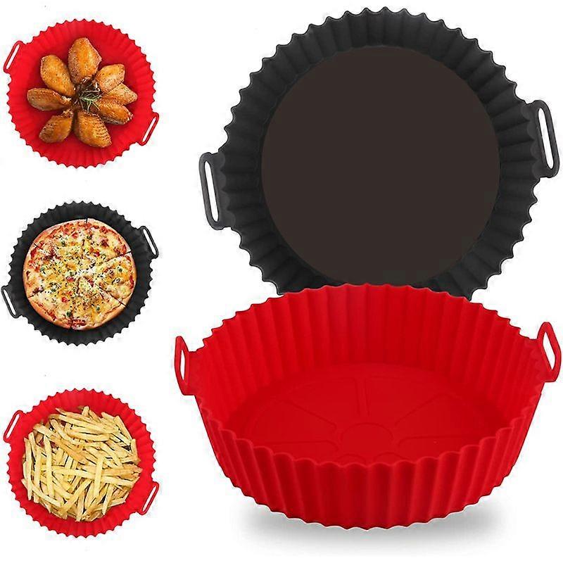 2 st silikonmattor till airfryer