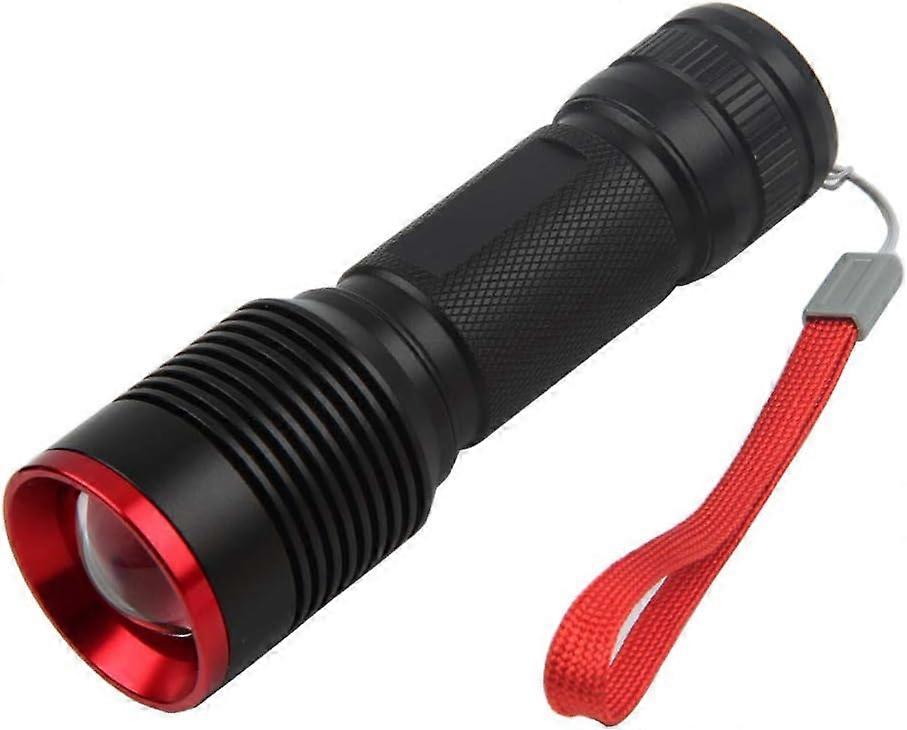 Mini Telescopic Flashlight Zoom LED Light Remote Control Outdoor Shooting Home Lighting Flashlight