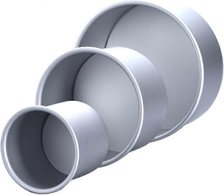 High quality brand new  3 Pieces 4-Inch Deep Tall Round Cake Pan Set, Includes