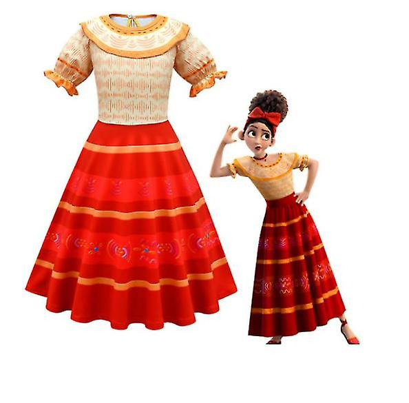 Encanto Film Personaggio Dolores Costume Ragazze Principessa Costume Set |  Fruugo CH