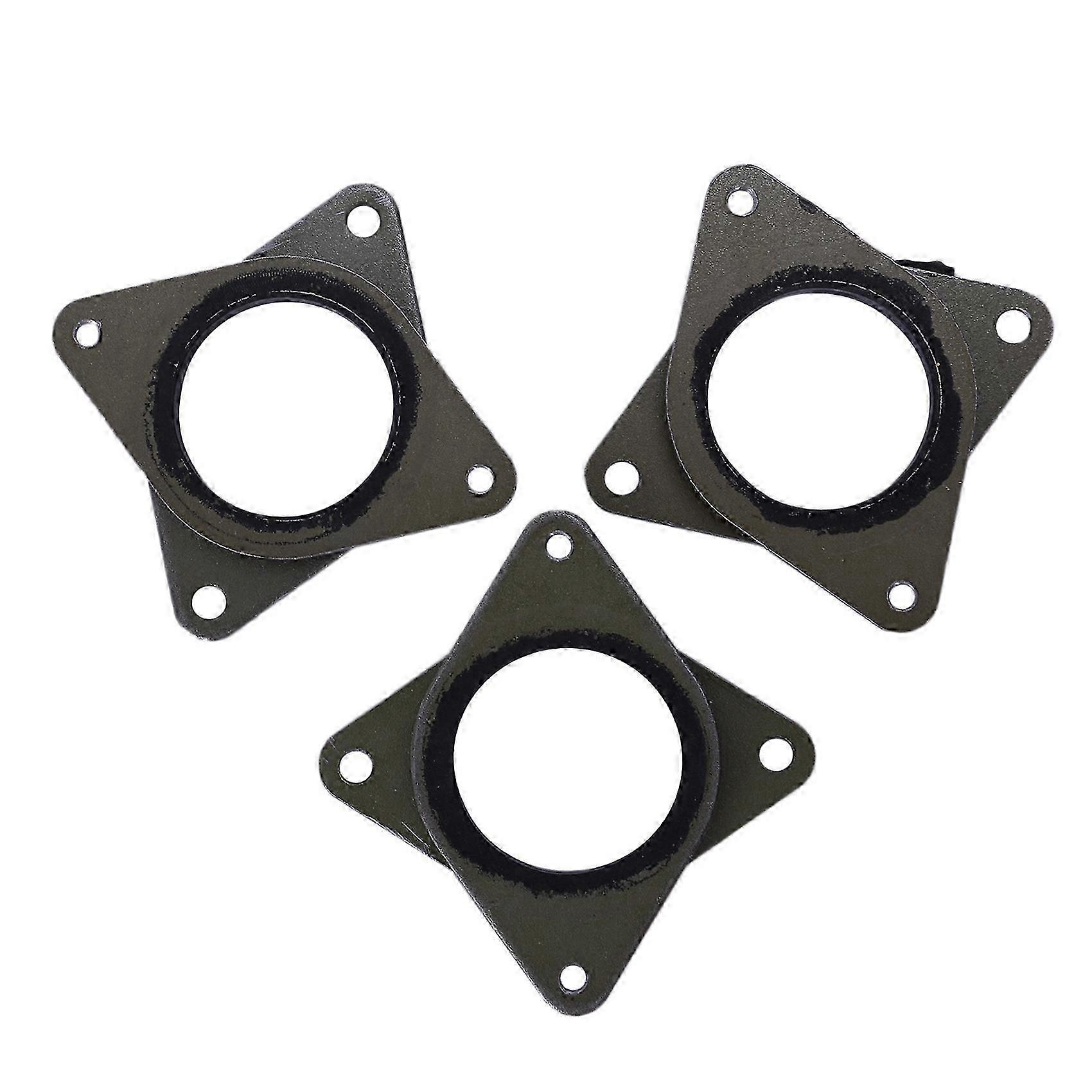 Upgraded NEMA 17 Stepper Steel and Rubber Vibration Dampers with M3 Screw -CNC for 3D Printer -10, -10S, 3 (Pack of 3)