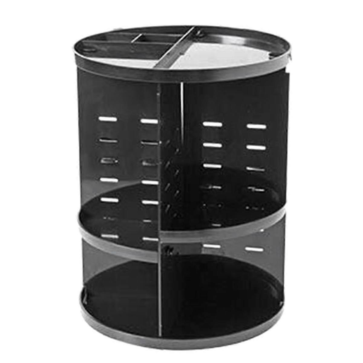 360 Rotating Makeup Organizer, DIY Adjustable Makeup Spinning Holder Storage Rack, Capacity Make Up