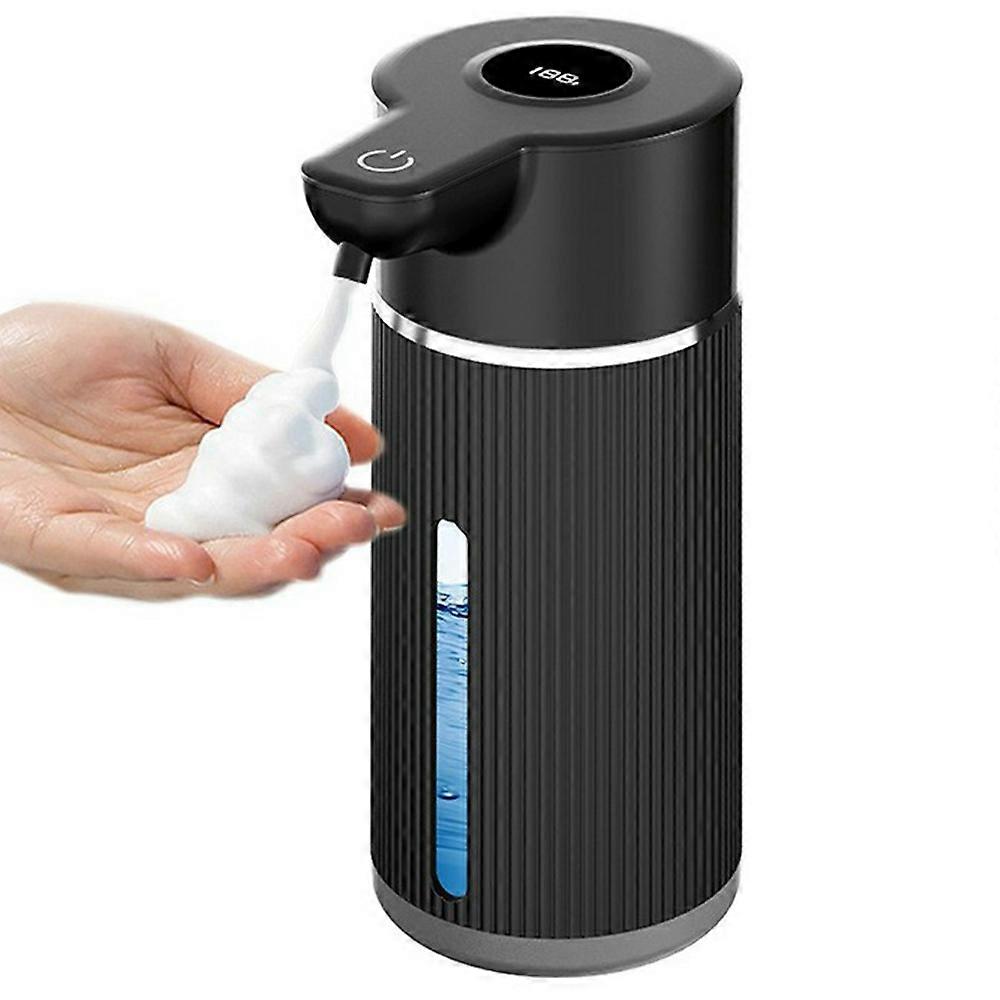 M15 420ml Automatic Soap Dispenser Smart Touchless Wall-Mounted Electric Handwash Machine - Black Fo