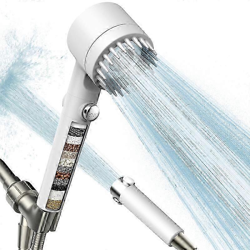 Filtered Shower Head with Handheld, High Pressure Water Flow Multiple Modes