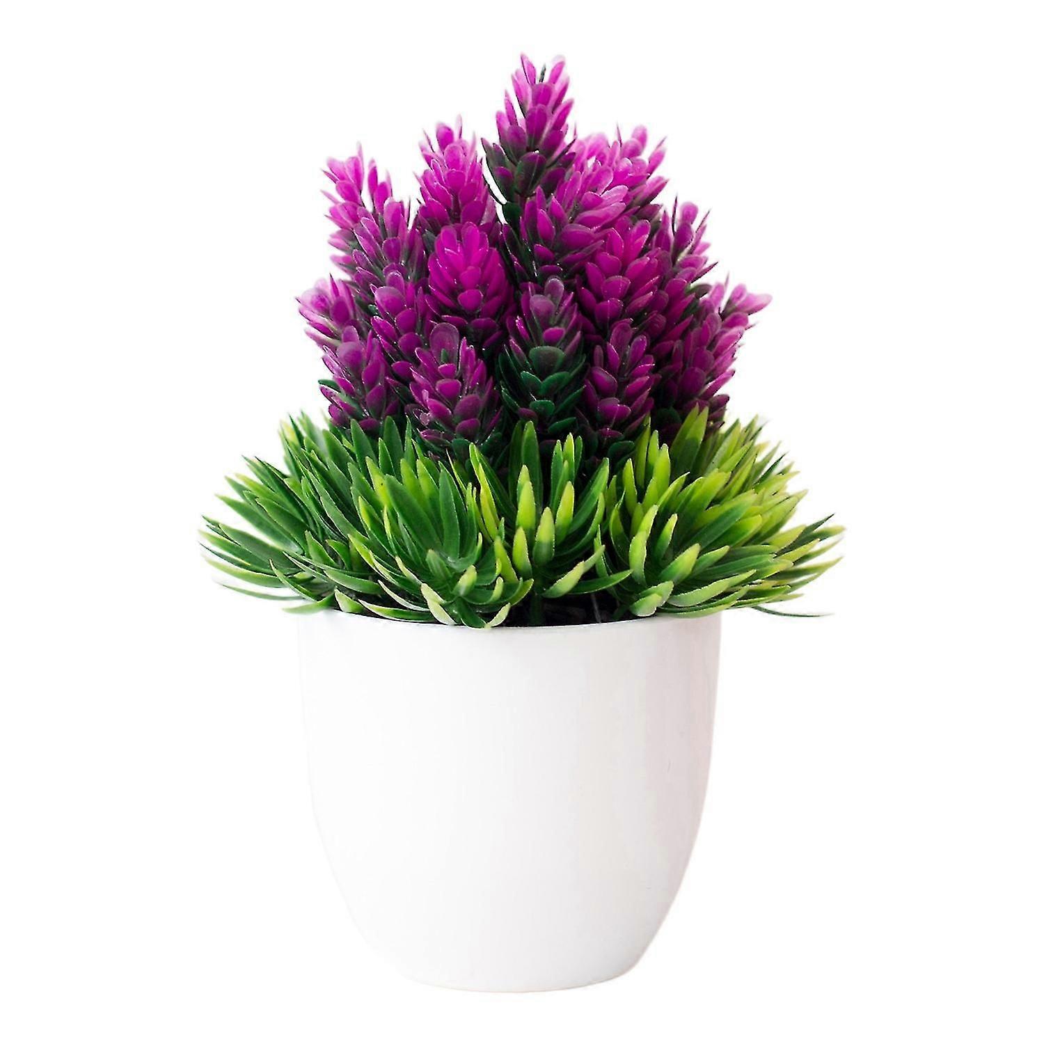 Artificial Plant Realistic Clear Texture No Watering Non-fading Non-Wilting Full of Vitality Fake Fl