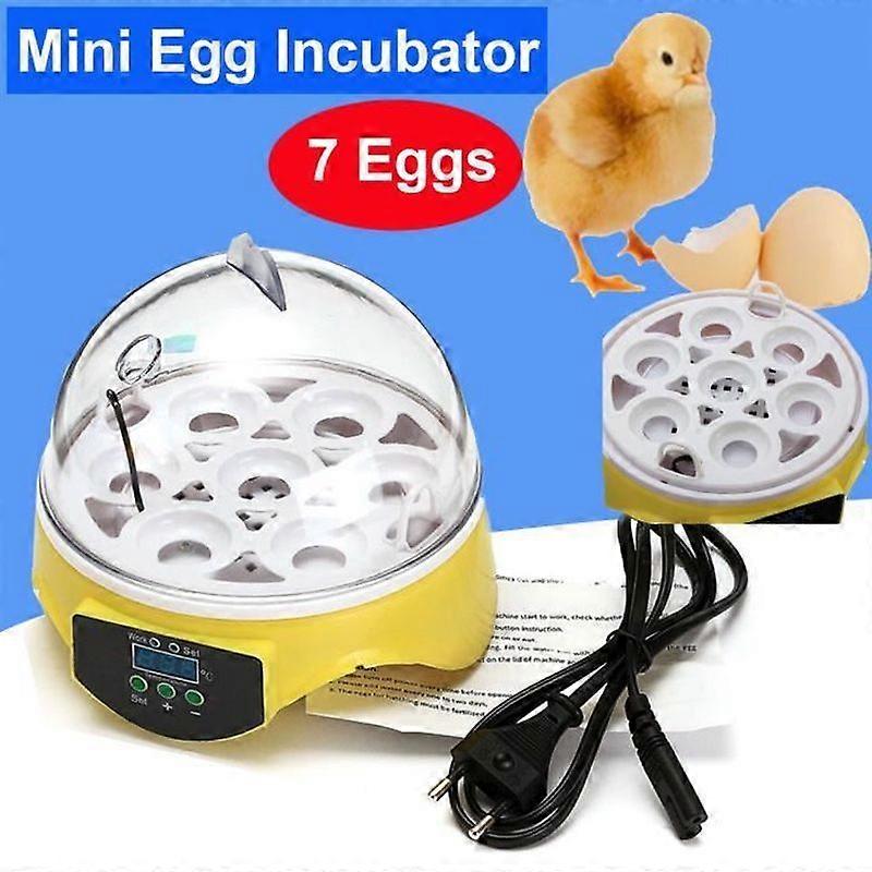 Automatic Digital Incubator Hatching Machine 7 Chicken Eggs