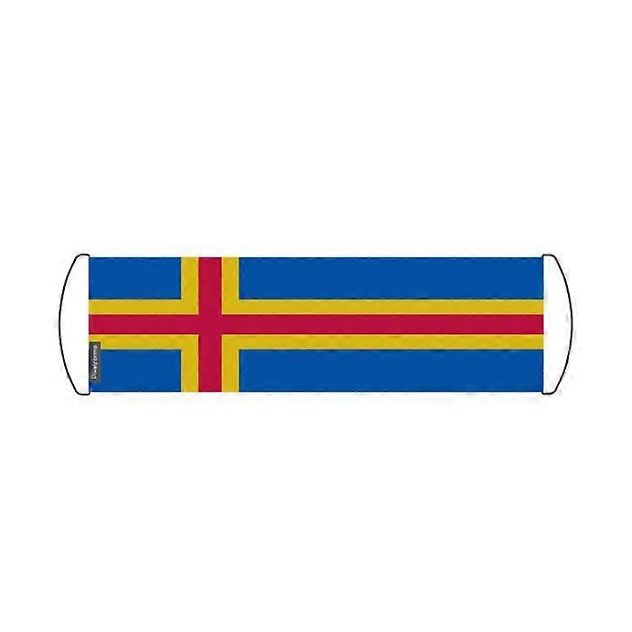 Flag - Åland - 24 x 70 cm - Polyester - Waterproof - Double-sided