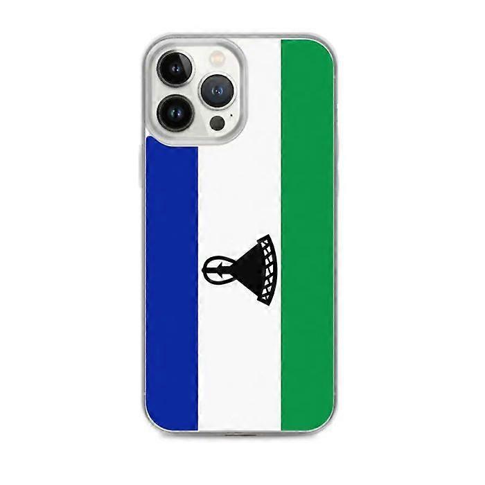 iPhone Case - Lesotho - Flag - Flexible - Multicolor - Compatible with iPhone 13 Pro Max
