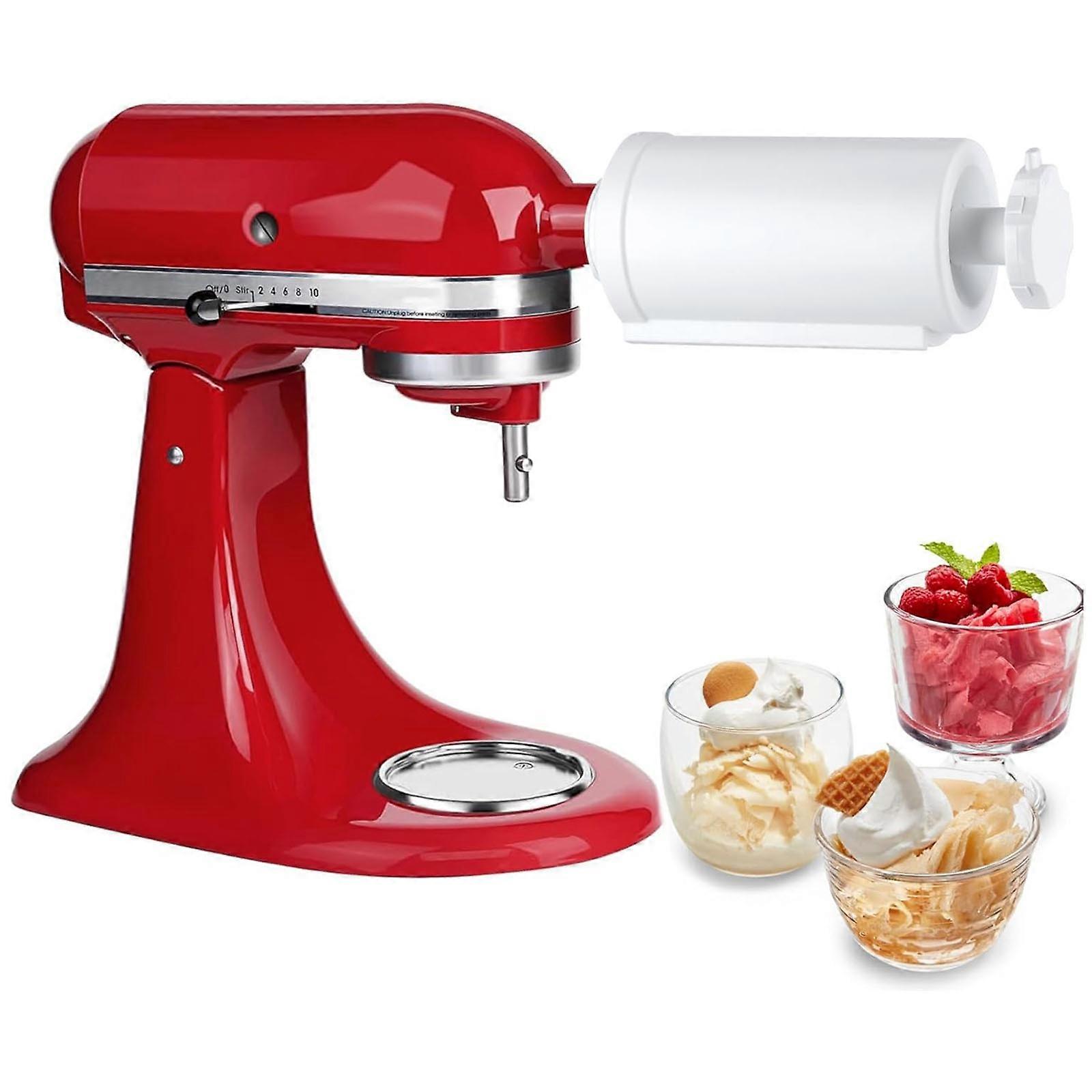 Ice Shaving Accessory for Beverages Kitchen Stand Mixer Accessories Practical High Efficiency Ice Shaver Attachment