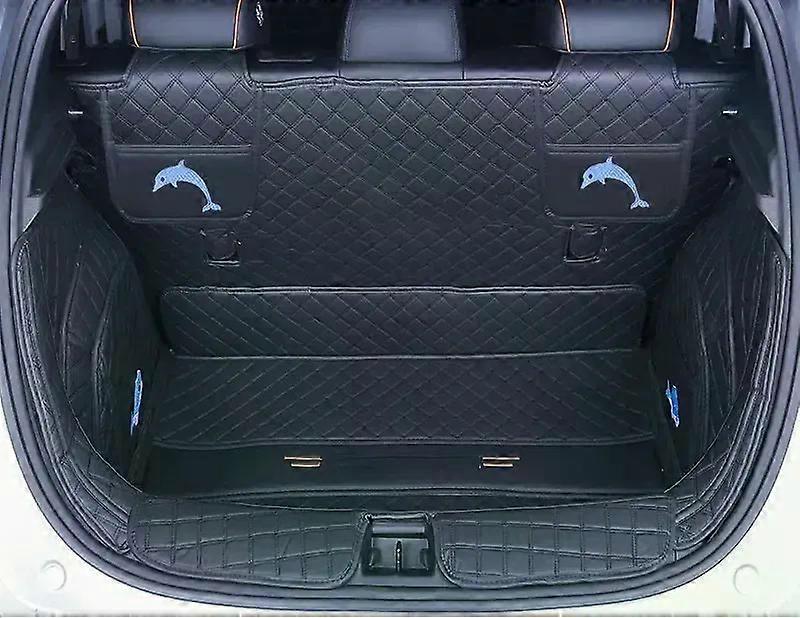 מחצלת תא מטען לרכב עבור BYD Dolphin 2025 אביזרי פנים כיסוי מלא עור עמיד למים מטען אניה הגנה מחצלת ציוד לרכב