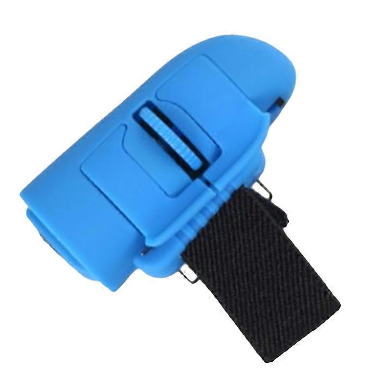 Mini 2.4G Wireless Finger Ring Mouse Ergonomic Handheld (Blue)