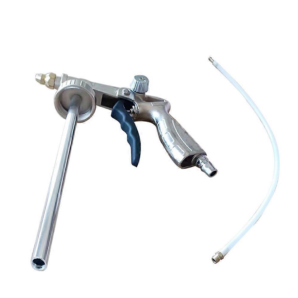 Compressed air soundproofing gun