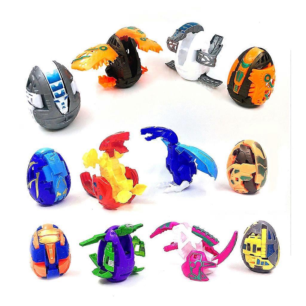 Dinosaur Eggs Deformation Robot Toy Automatic Transform Kids Educational Gift