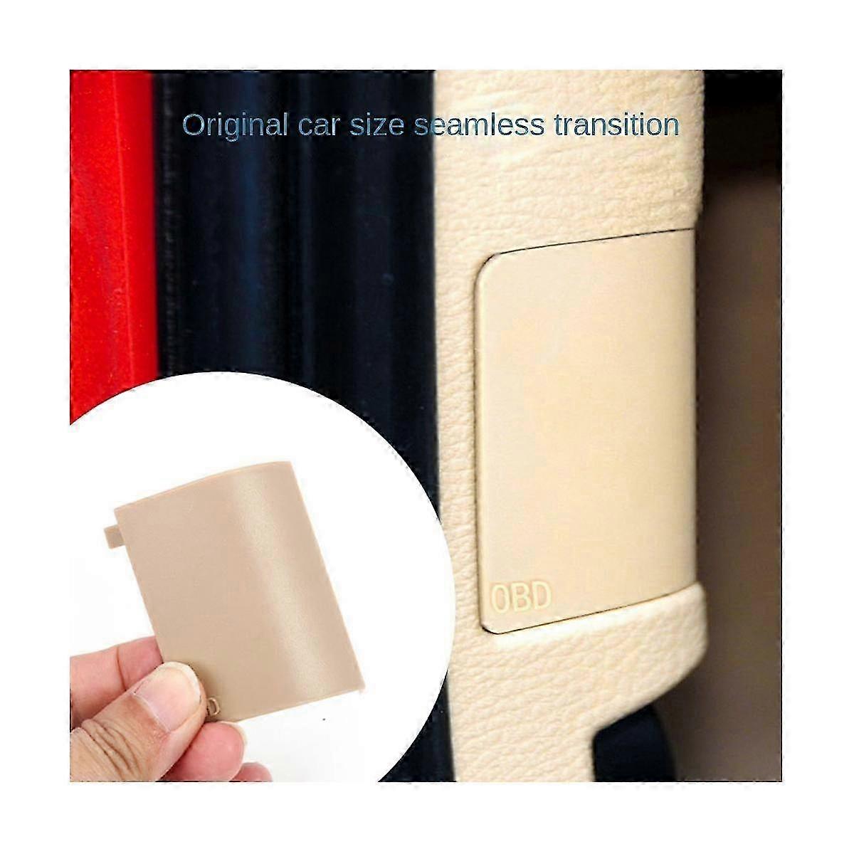 51439111663 Interior Panel OBD Plug Cover for E66 E65 2001-2008 In-Vehicle Diagnostic Interface Plu