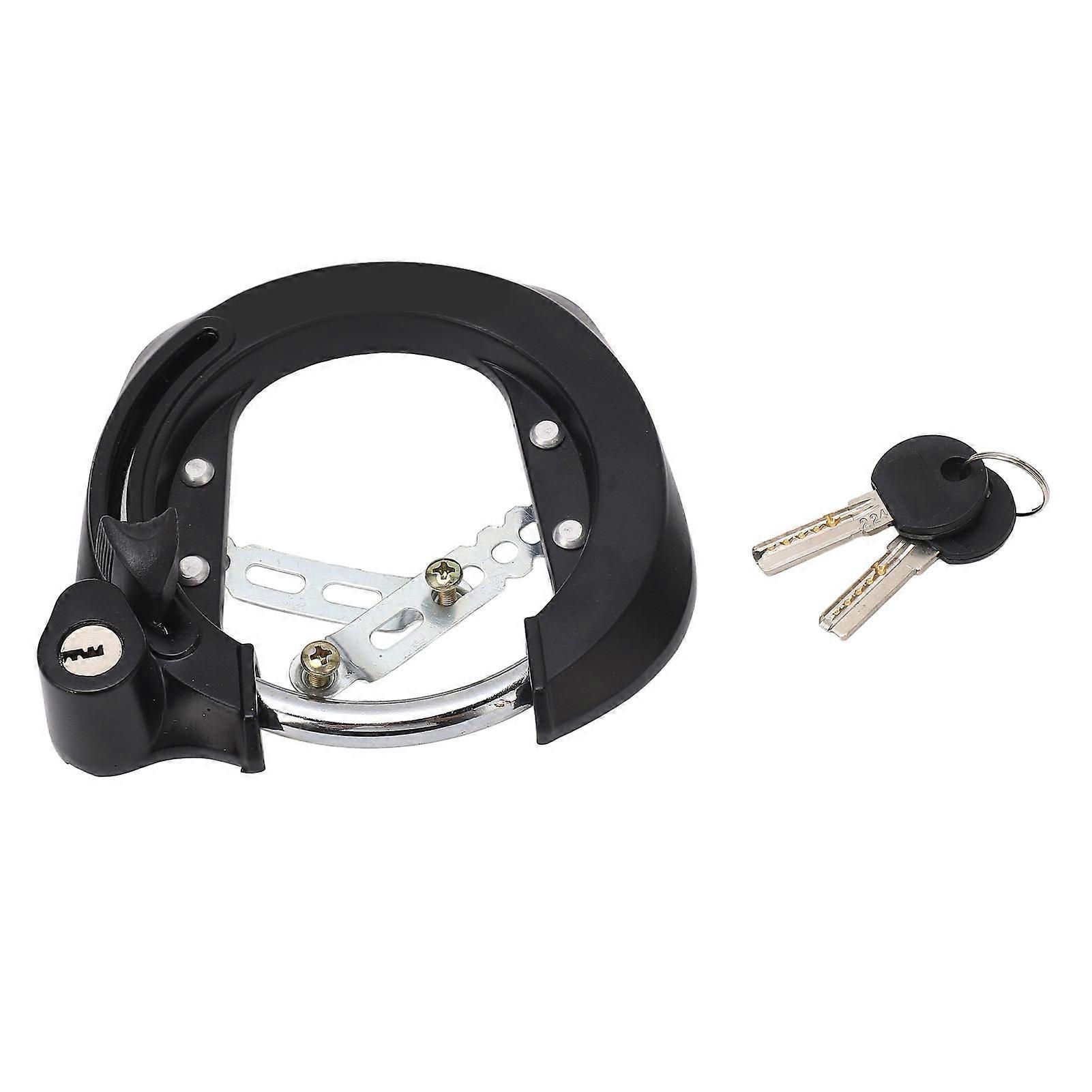 Alloy Bicycle Lock with 2 Keys Horseshoe Shape for Mountain Bike Road Bike Folding Bike