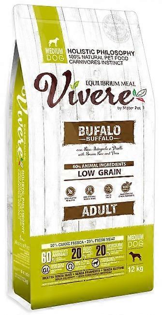 Vivere Dog Medium Adult Buffalo 12kg
