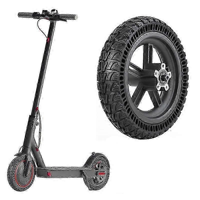 Για Xiaomi M365 Pro / Pro 2 / Pro 3 E-scooter 9-ιντσών συγκρότημα πλήμνης πίσω τροχού στερεό ελαστικό