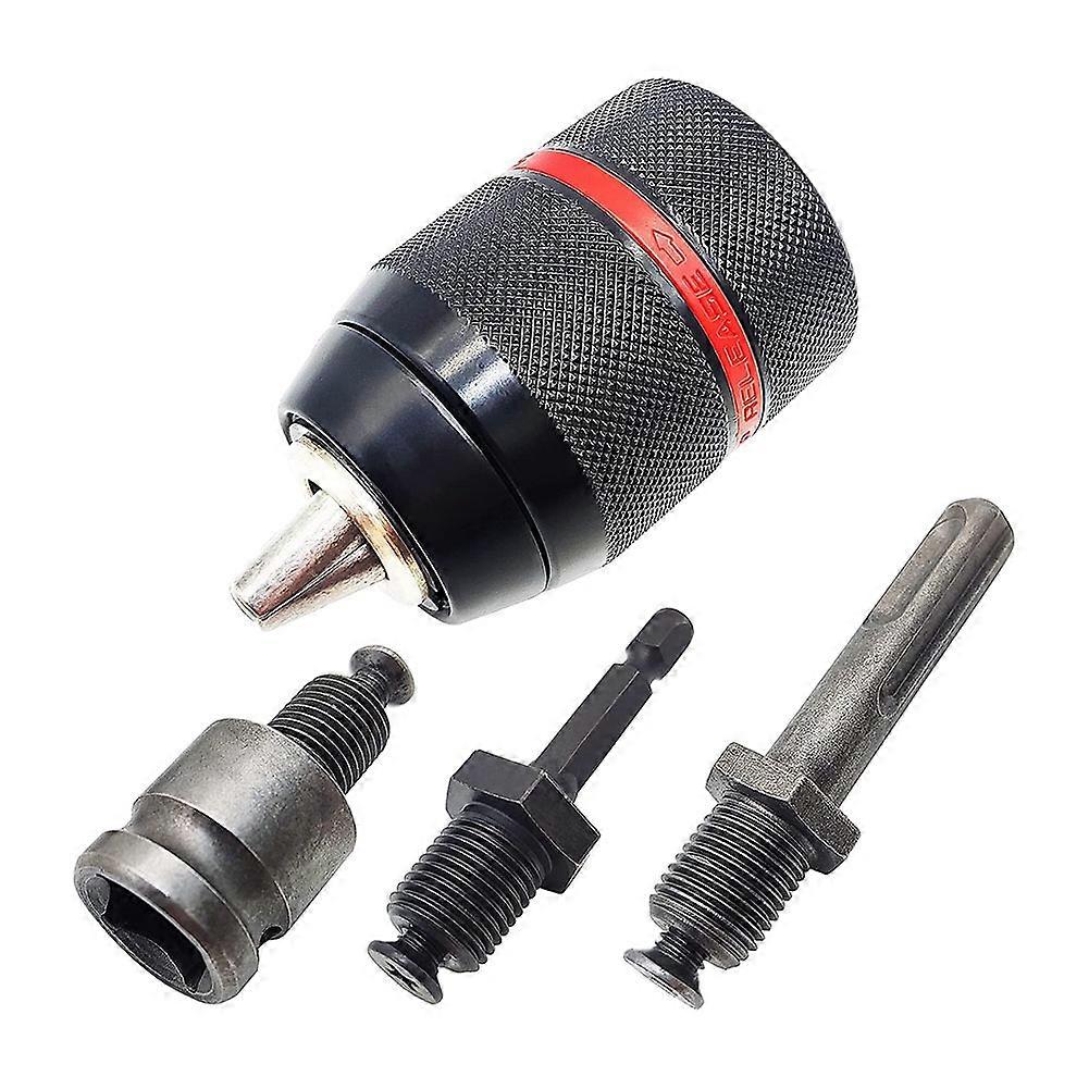 1.5-13Mm Keyless Drill Chuck 1/2Inch-20UNF with SDS-Plus Shank